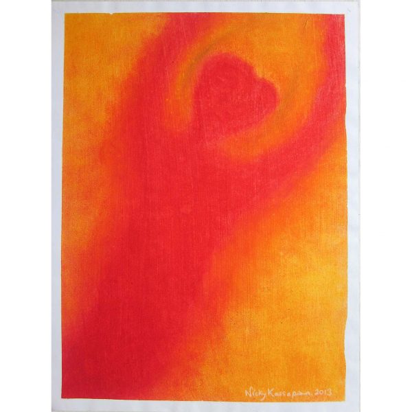 Heart-Man Painting